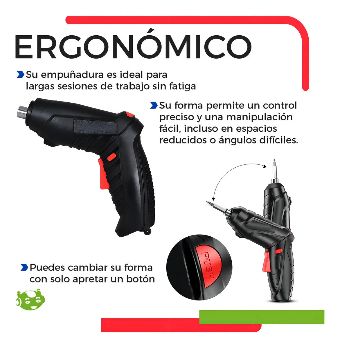 Kit Taladro Destornillador Inalámbrico
