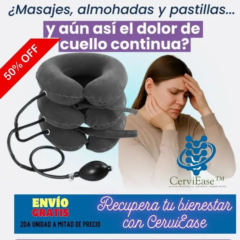 CerviEase™ Dispositivo De Tracción De Cuello - Mejora tu postura