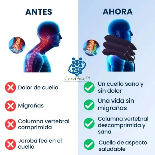 CerviEase™ Dispositivo De Tracción De Cuello - Mejora tu postura