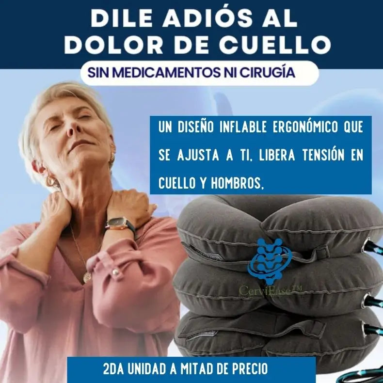 CerviEase™ Dispositivo De Tracción De Cuello - Mejora tu postura