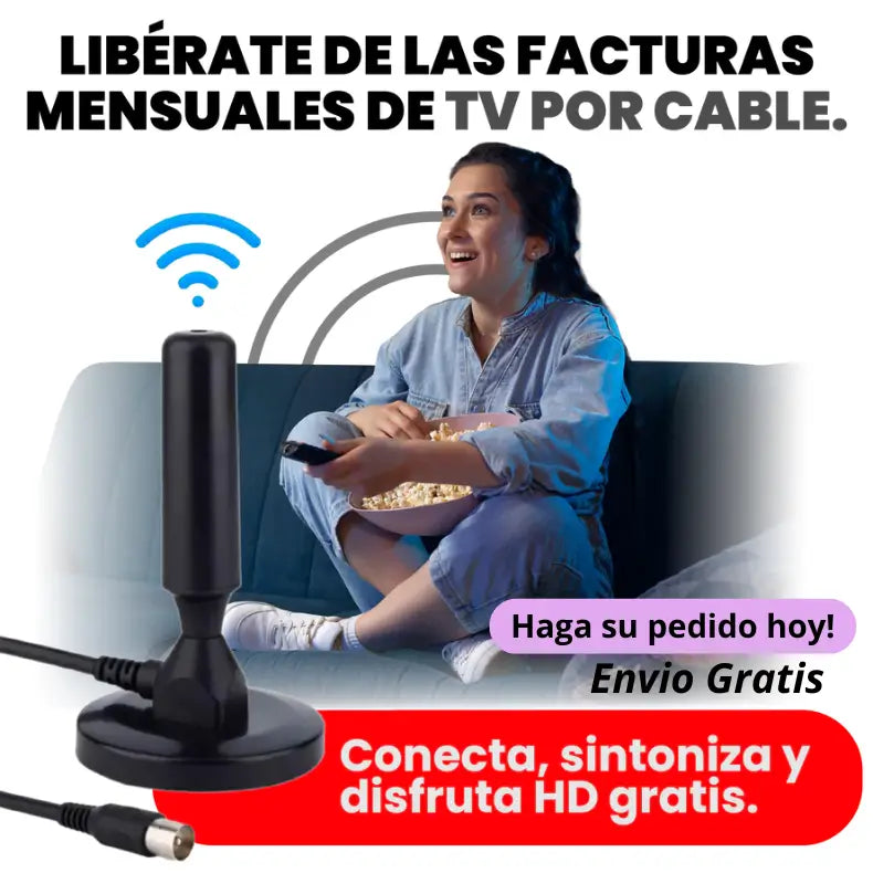 Antena HD para TV – Más Canales, Mejor Imagen