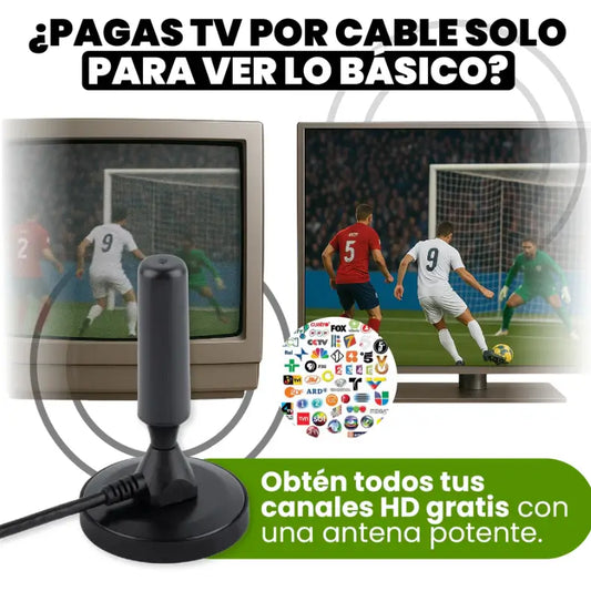 Antena HD para TV – Más Canales, Mejor Imagen