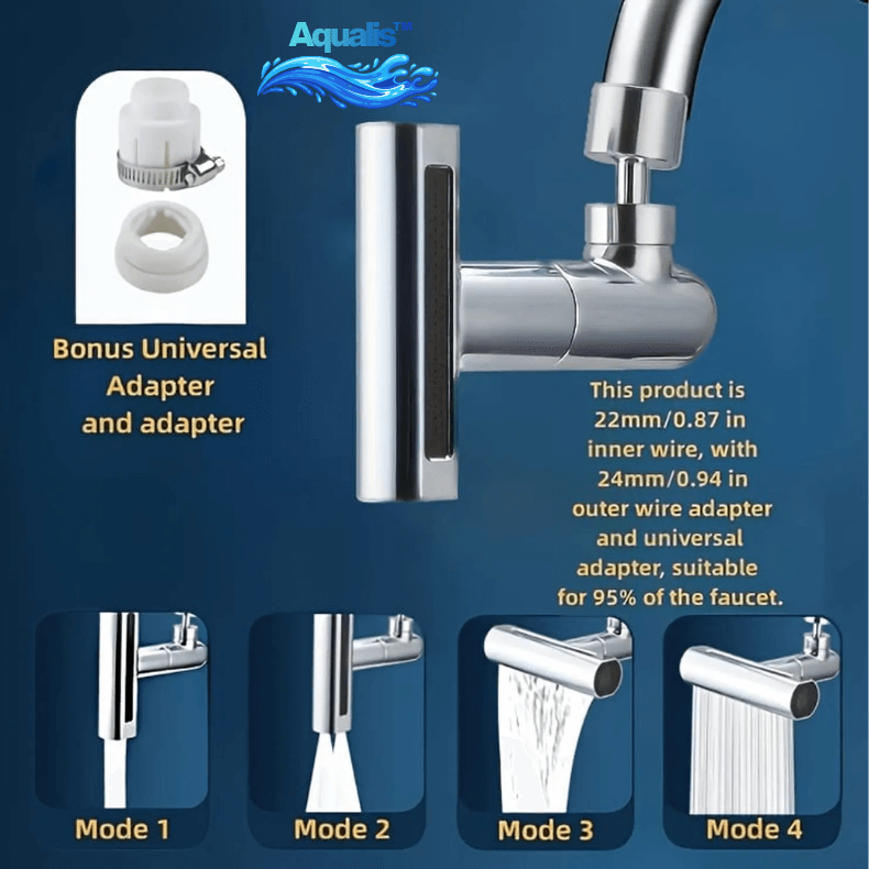 Aqualis™- Grifo Acrobático 4 Modos