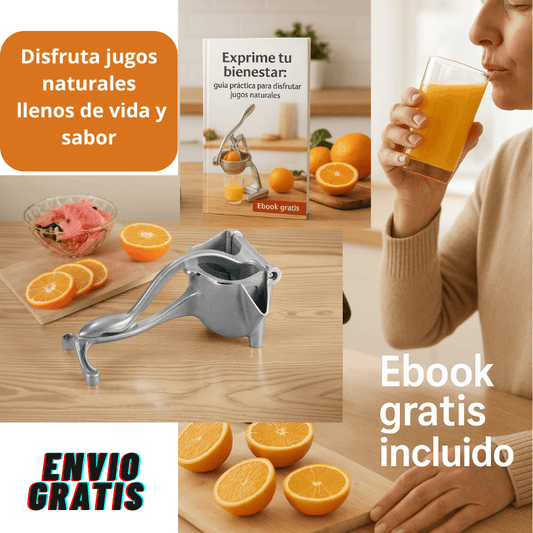 Exprimidor Para Diferentes Frutas- Tu momento saludable comienza aquí