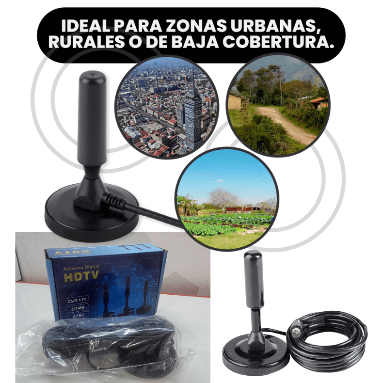 Antena HD para TV – Más Canales, Mejor Imagen