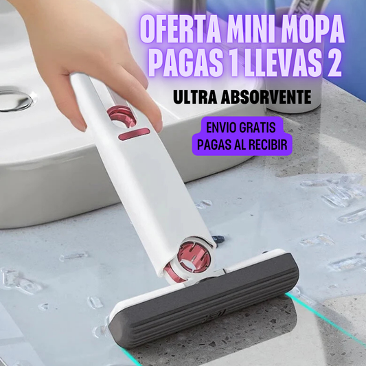 2x1 MINI MOPA - LA SOLUCIÓN MULTIUSOS PARA LA LIMPIEZA DE TU CASA