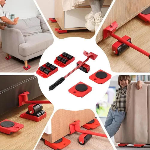 ELEVADOR DE MUEBLES CON RODILLO